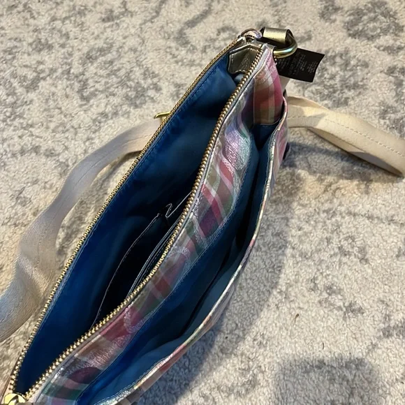 COACH Plaid Fabric print classic shoulder bag - Picture 8 of 8